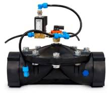 ELECTROVÁLVULA HIDRÁULICA PLÁSTICA AZUD 1 1/2" COMPLETA 