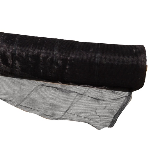MALLA ANTIGRANIZO REFORZADO 50 GRS. 1.85MX100M NEGRO