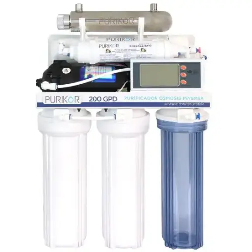 SISTEMA DE FILTRACIÓN Y ÓSMOSIS INVERSA 757 L POR DÍA 